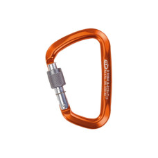 Карабін ASSECURO трапеція алюмінієвий з автоматичною муфтою AJ515