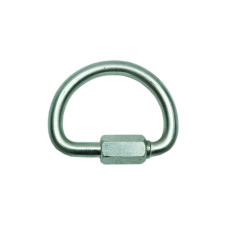 Карабін ASSECURO дельта сталевий з механічною муфтою AJ503