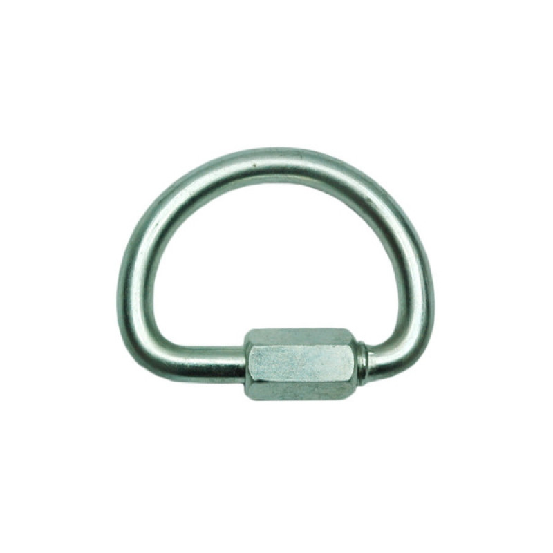 Карабін ASSECURO дельта сталевий з механічною муфтою AJ503