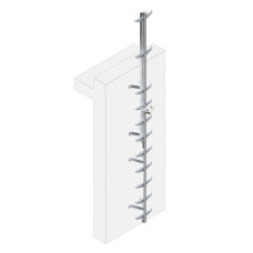 Вертикальна страхувальна система рейкового типу TAURUS VERTICAL