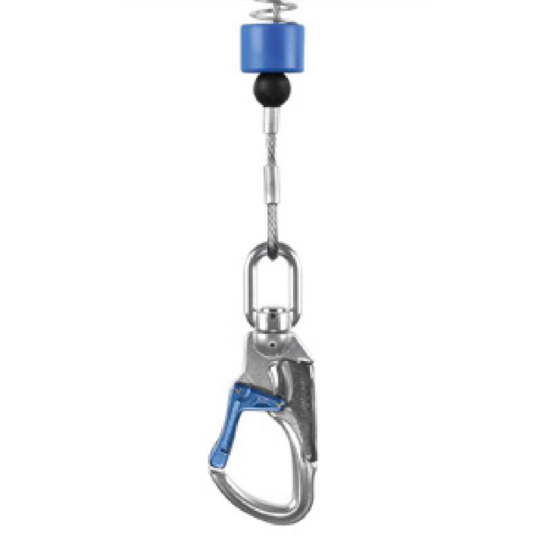 Страхувальний пристрій IKAR HWS з тросом 9м алюмінієвий корпус HWS 9