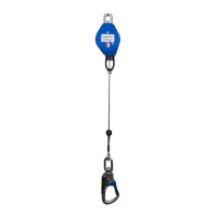 Страхувальний пристрій IKAR HWS з тросом 2,5м алюмінієвий корпус HWS 2,5