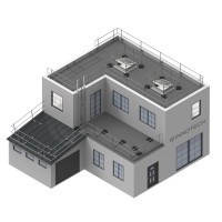 Система огороджень для парапетів INNOTECH BARRIER PARAPET