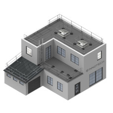 Система огороджень для парапетів INNOTECH BARRIER PARAPET