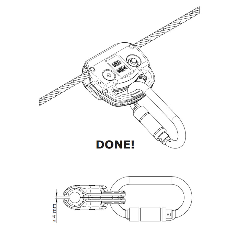 Візок INNOTECH GLEIT-13 для системи ALLinONE незнімний AN813 GLEIT-13