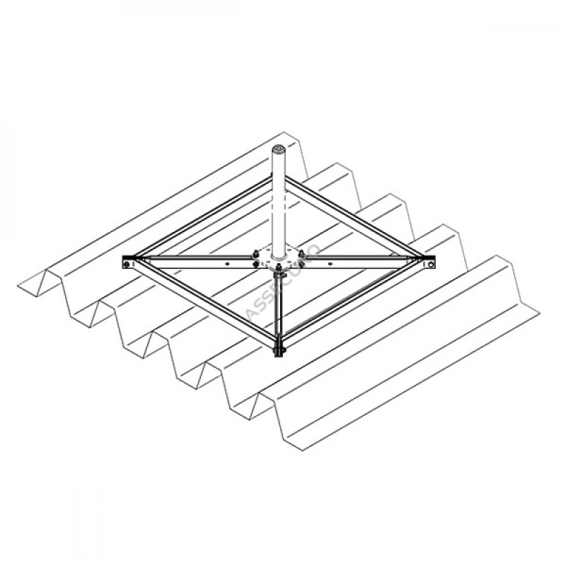 Опорна рама для стійки INNOTECH STABIL для трапецієподібного листа BEF-303