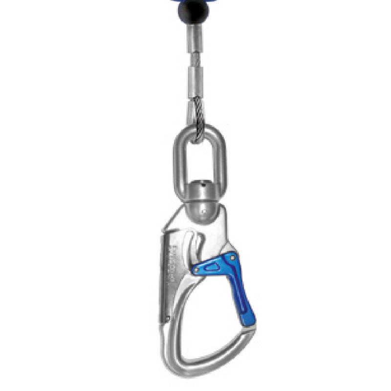 Страхувальний пристрій IKAR HWPS з тросом 4,5м пластиковий корпус HWPS 4,5