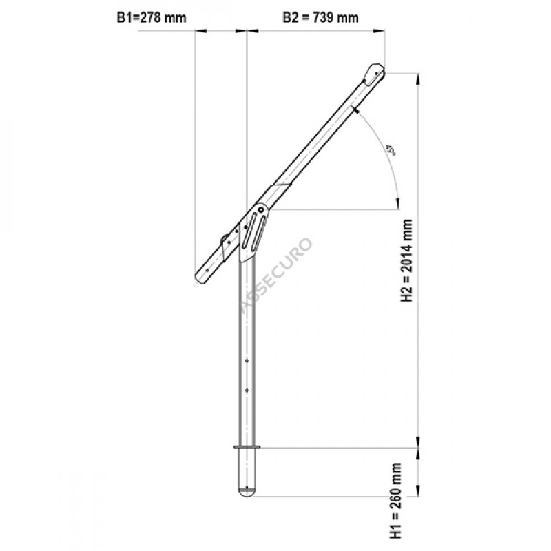Консольний анкерний пристрій IKAR ASS-1 Zurawik AT4157