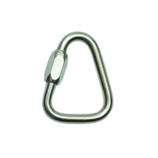 Карабін ASSECURO дельта сталевий з механічною муфтою AJ502