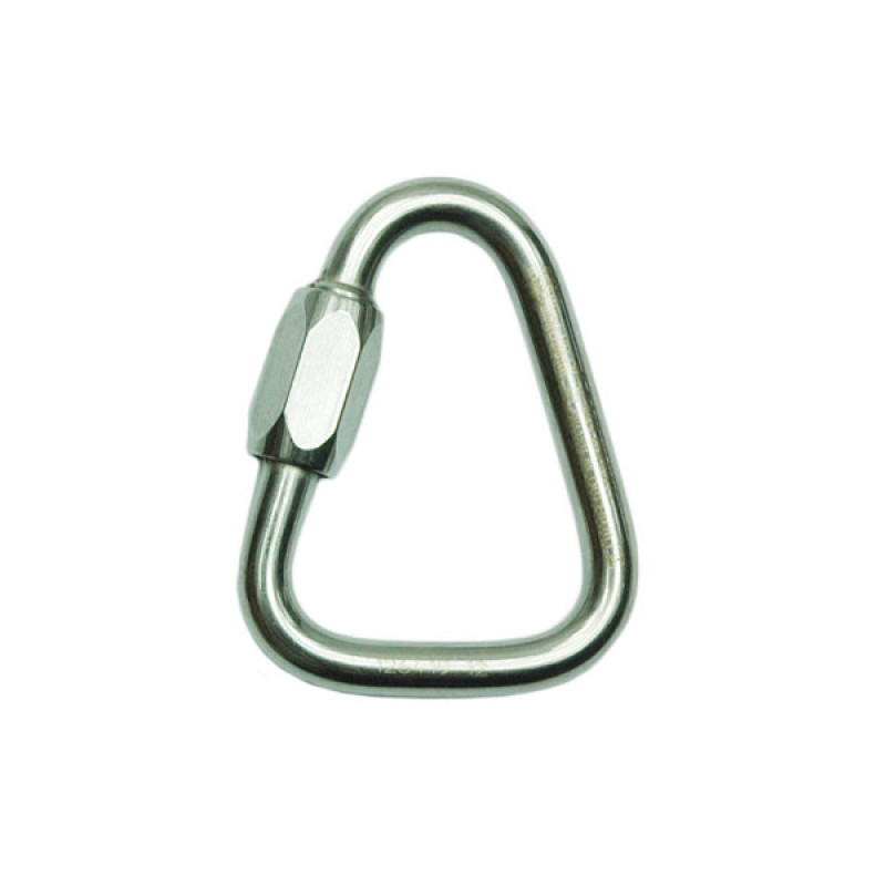 Карабін ASSECURO дельта сталевий з механічною муфтою AJ502