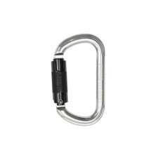 Карабін ASSECURO овал алюмінієвий з автоматичною муфтою AJ501LA