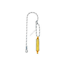 Строп шнур ASSECURO регульований з амортизатором без карабінів 1,9 м Ø12мм CE202