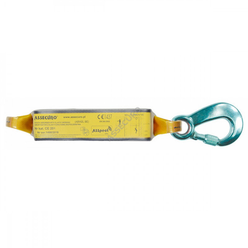 Амортизатор ASSECURO з карабіном AJ510 CE201-G