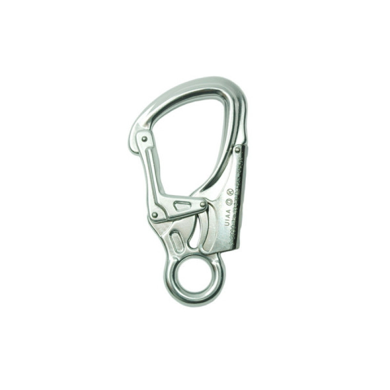 Карабін ASSECURO монтажний алюмінієвий з автоматичною муфтою AJ511Y