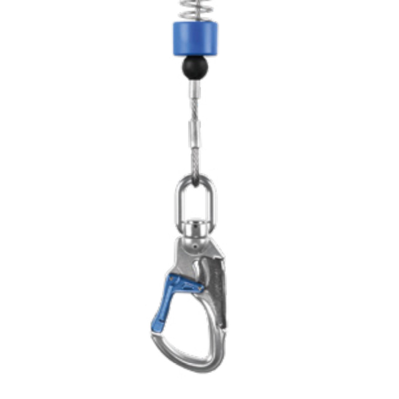 Страхувальний пристрій IKAR HWS з тросом 12м алюмінієвий корпус HWS 12