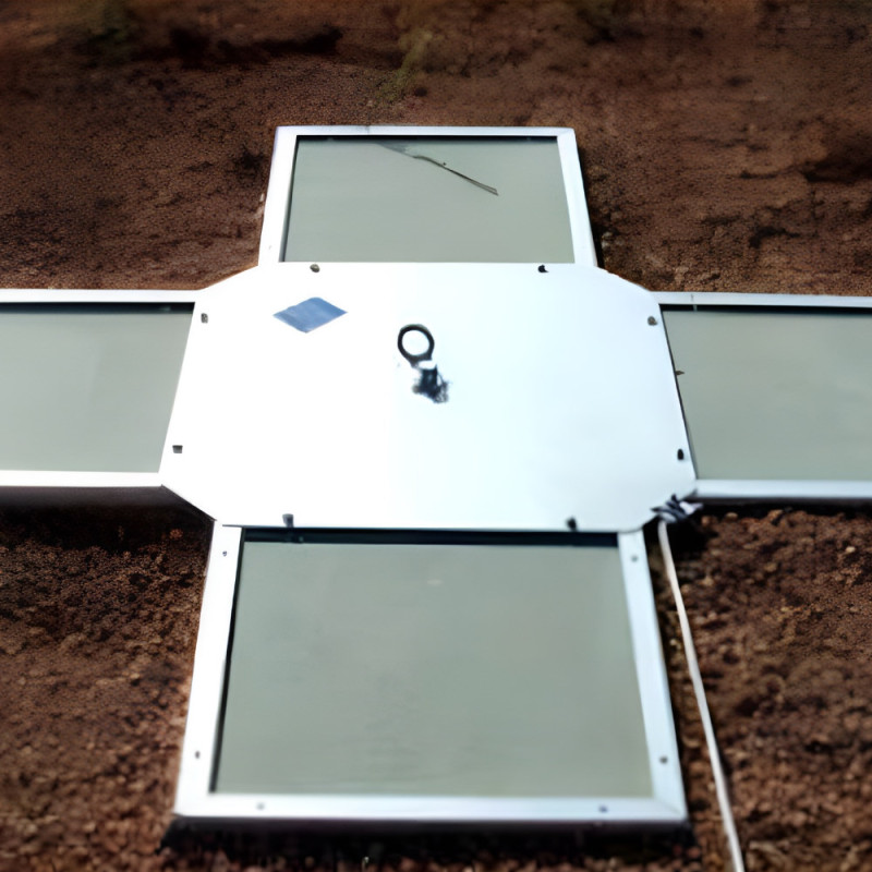 Бетонна плита до точки кріплення ASSECURO VARIO 50x50x7 см AN850-2