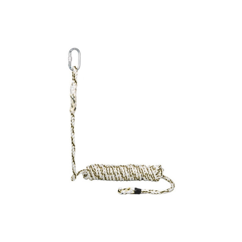 Канат ASSECURO для STOPER T з карабіном AJ501T 10 м Ø16 мм AC403T-10