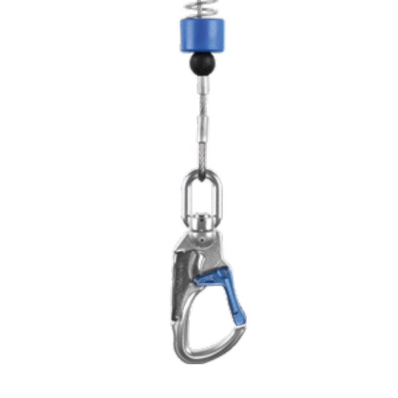 Страхувальний пристрій IKAR HWS з тросом 18м алюмінієвий корпус HWS 18