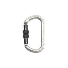 Карабін ASSECURO овал алюмінієвий з різьбовою муфтою AJ501L