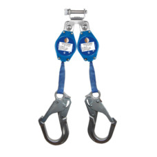 ЗІЗ втягувального типу IKAR HWB DW з подвійною стрічкою 2х2м HWB 2 R DW