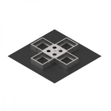 Анкерний пункт INNOTECH EAP-VARIO-15 фіксується за допомогою бетонних плит комплект без бетонних плит EAP-VARIO-15